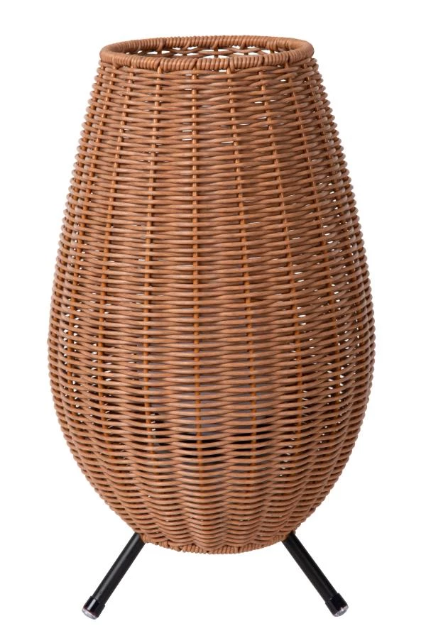 Lucide COLIN IP44 - Lámpara de mesa Recargable Dentro/Fuera - Batería/acumulador - LED 3 StepDim - 1x3W 3000K - IP44 - Natural - apagado
